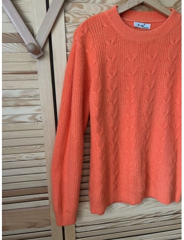 Pomarańczowy sweter L