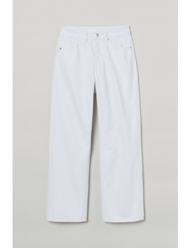 Białe jeansy L/XL