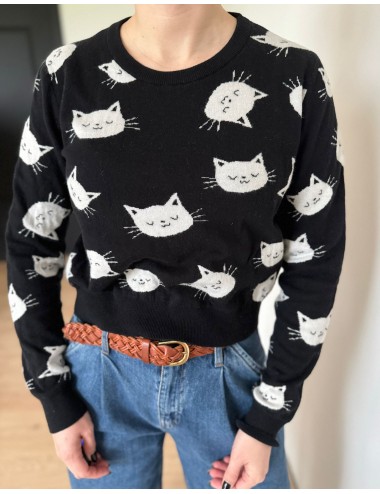 Sweter w koty S
